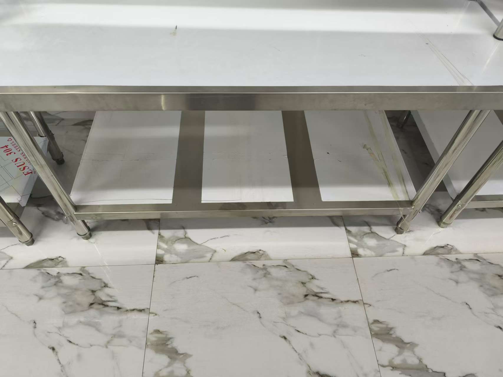 科宇 YCS/C11 廚房操作臺 /雙層平板工作臺 （無靠背）